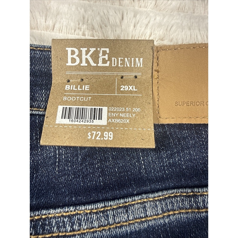 NWT Buckle BKE Womens 29x35 Billie Bootcut Blue Jean Slim Fit High Rise $72.99 - Picture 15 of 16